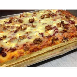 Pizza plaque jambon mozzarella